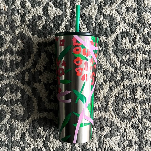 Starbucks Limited Edition Summer 2021 Cheetah Jungle Tumbler- Venti - Picture 3 of 4